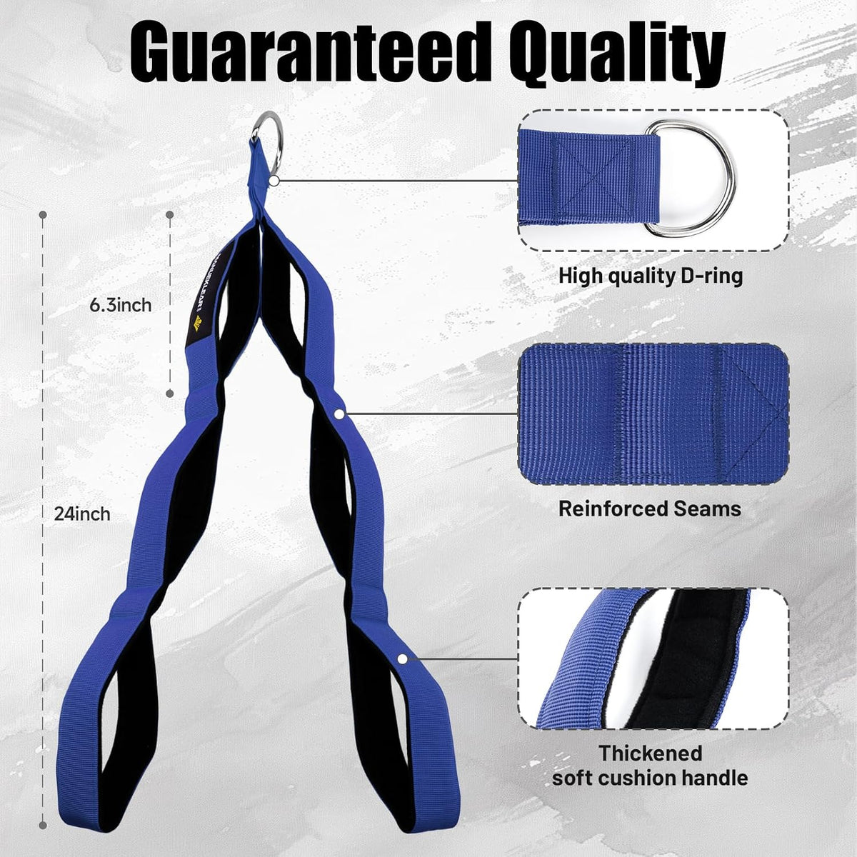 MANUEKLEAR multi-grip tricep rope