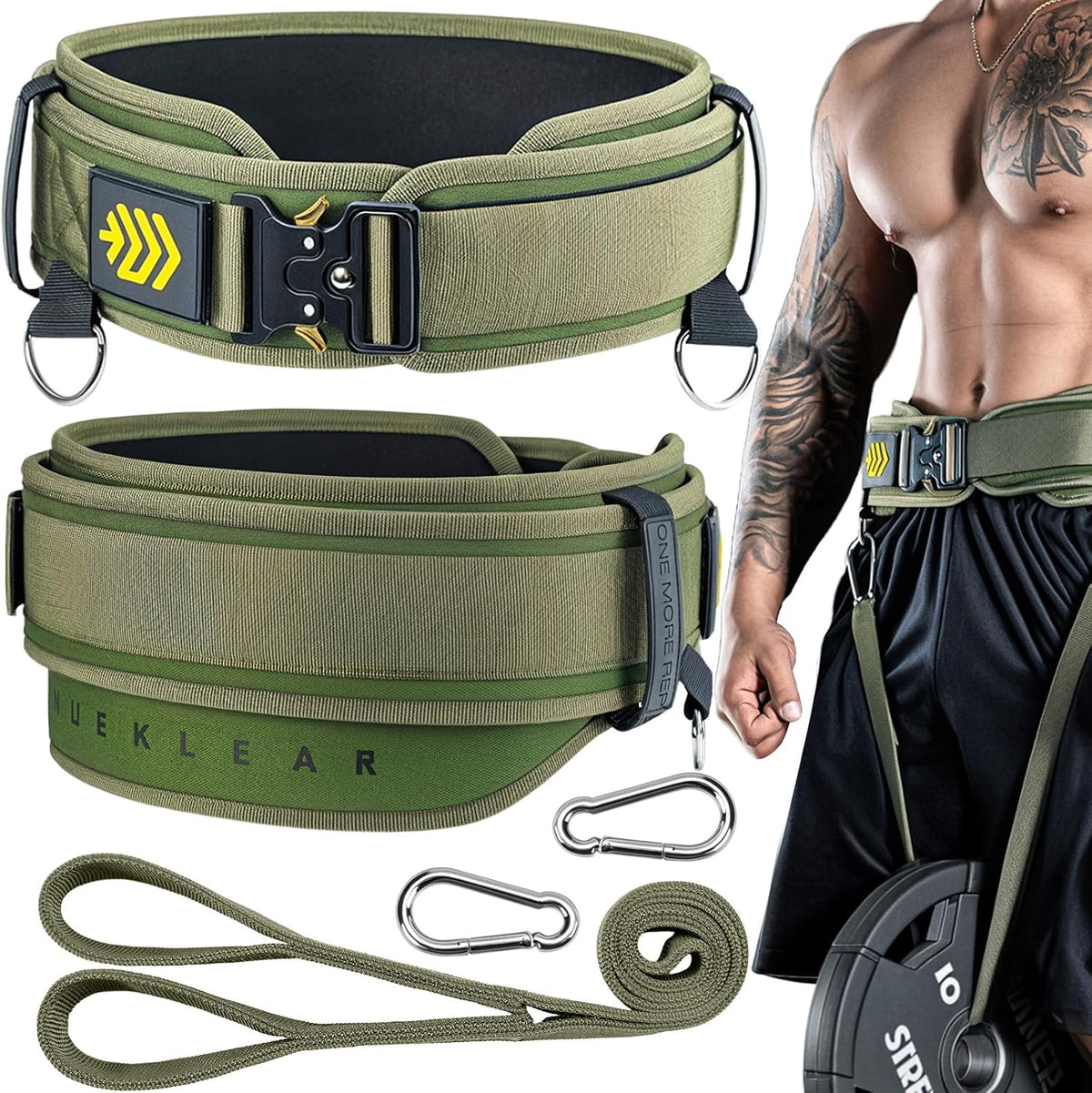 2-in-1 weighted dip belt