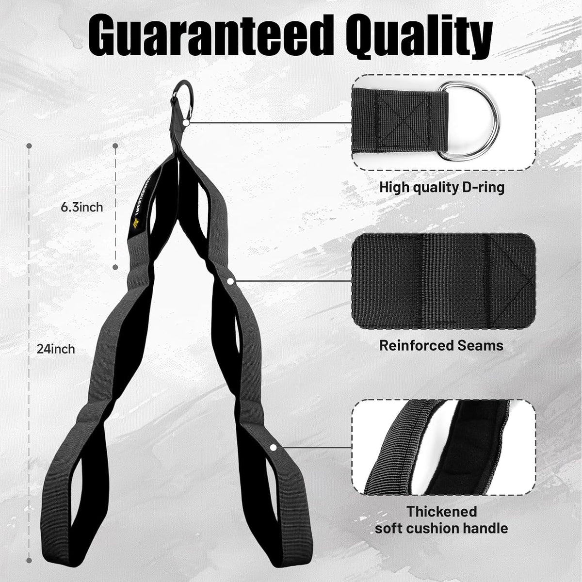MANUEKLEAR multi-grip tricep rope