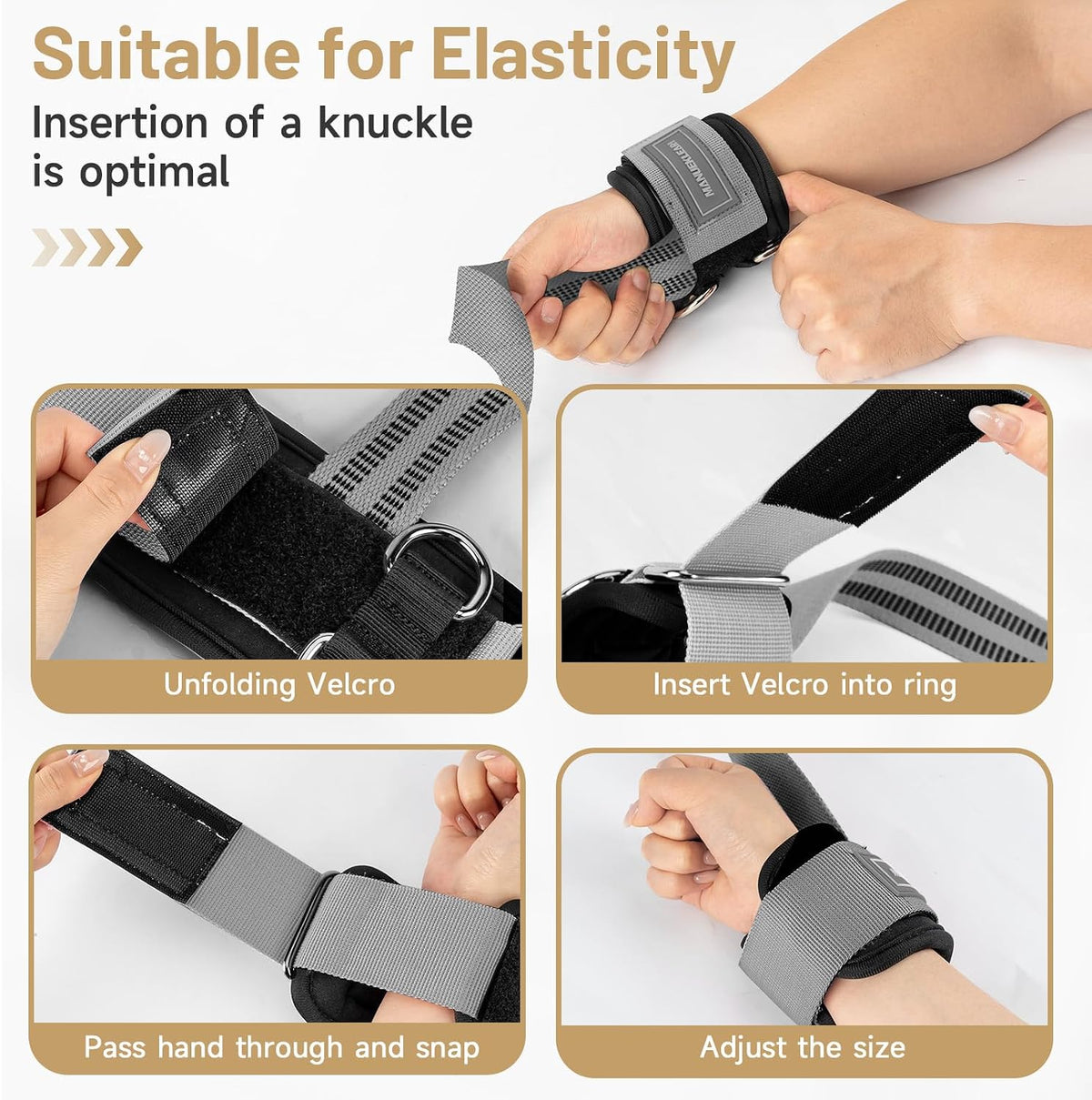 D-ring lifting straps