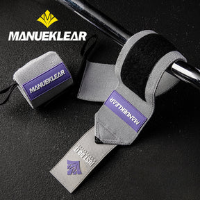 Manueklear 2-Pack Wrist Wraps – Adjustable Support for Weightlifting, Push-Ups & Gym Workouts