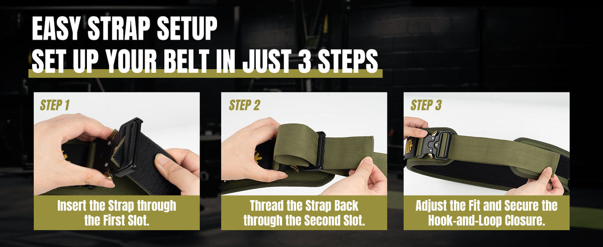 MANUEKLEAR dip belt