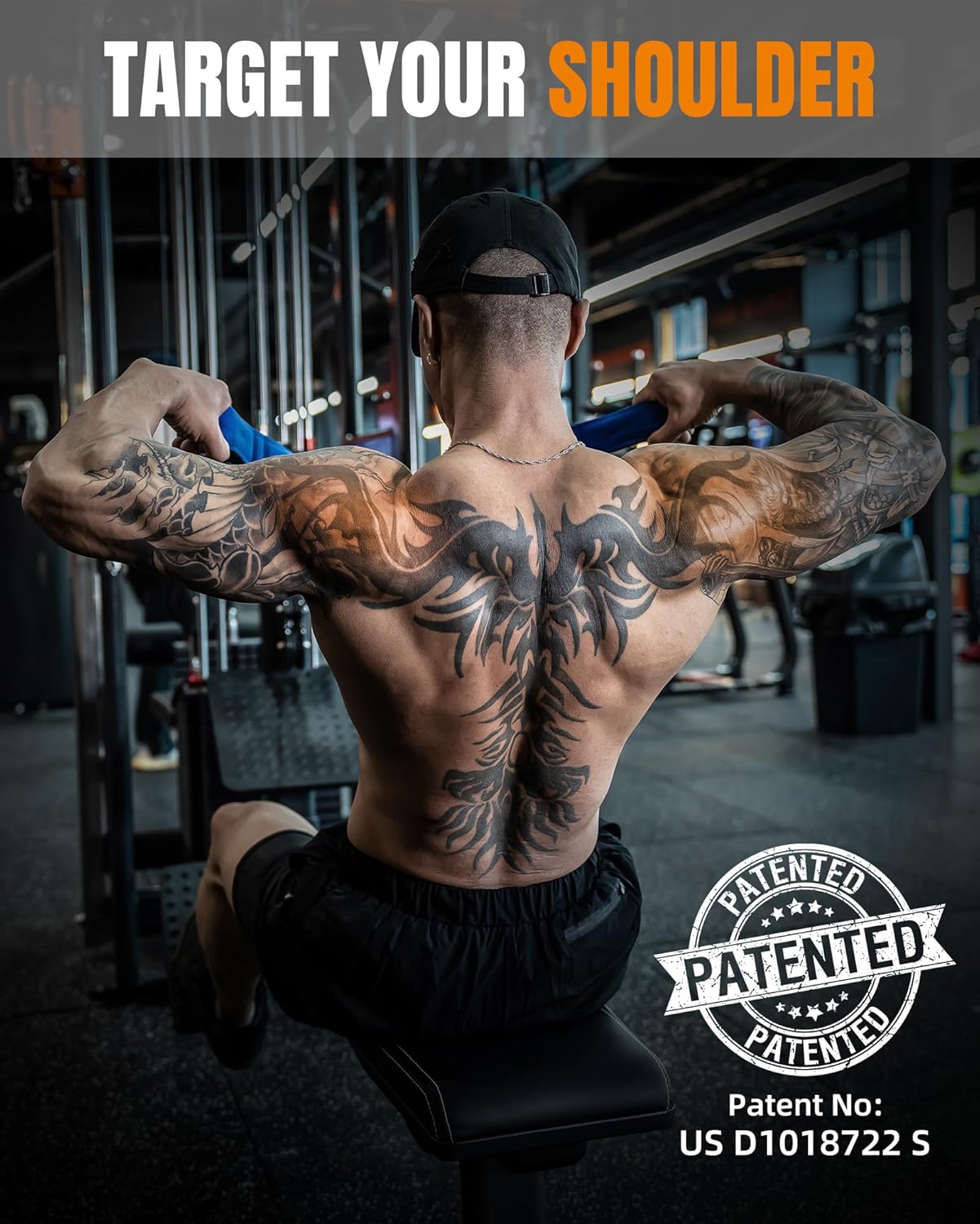 Tricep Rope Cable Attachments for Gym Use