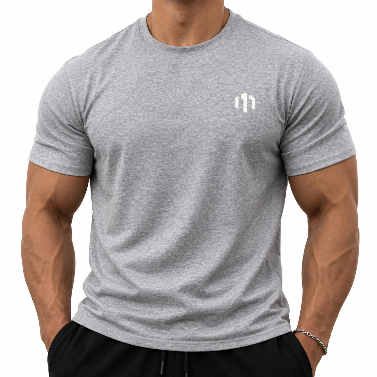 MANUEKLEAR Sweat-Reveal Leopard Gym Tee