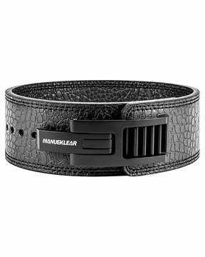 10mm lever belt in midnight black