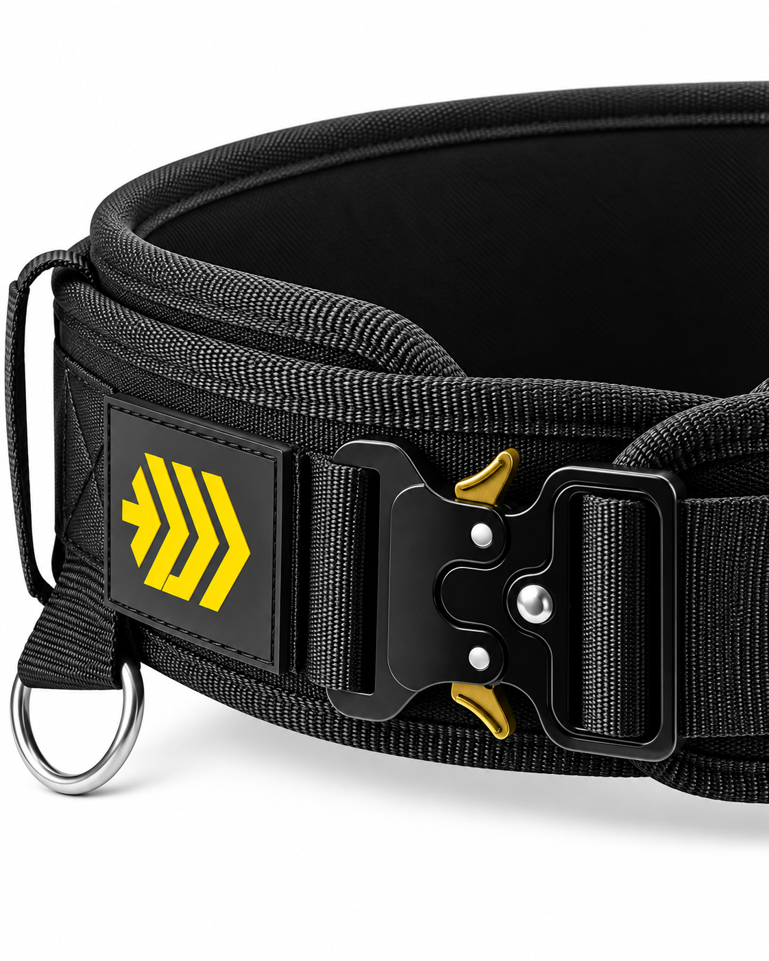 MANUEKLEAR dip belt in midnight black