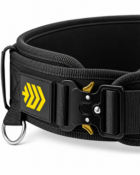 MANUEKLEAR dip belt in midnight black
