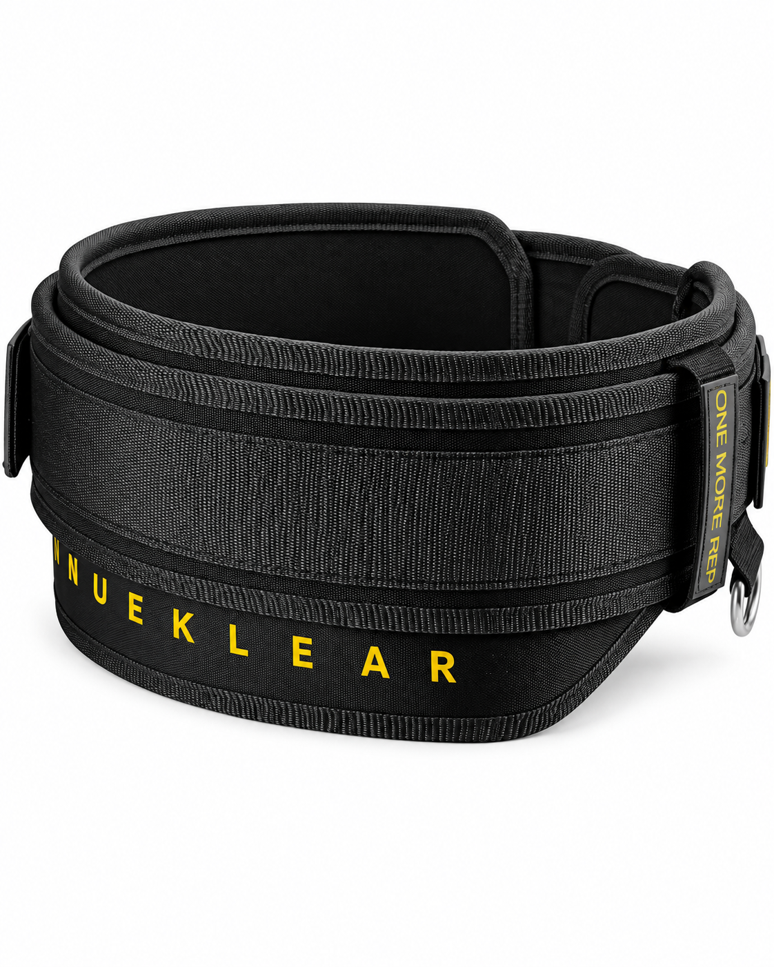 2-in-1 weighted dip belt in midnight black