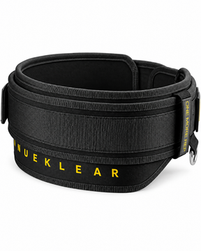 2-in-1 weighted dip belt in midnight black