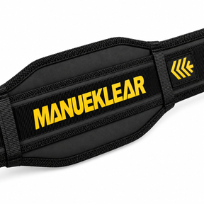 Breathable lifting belt in midnight black