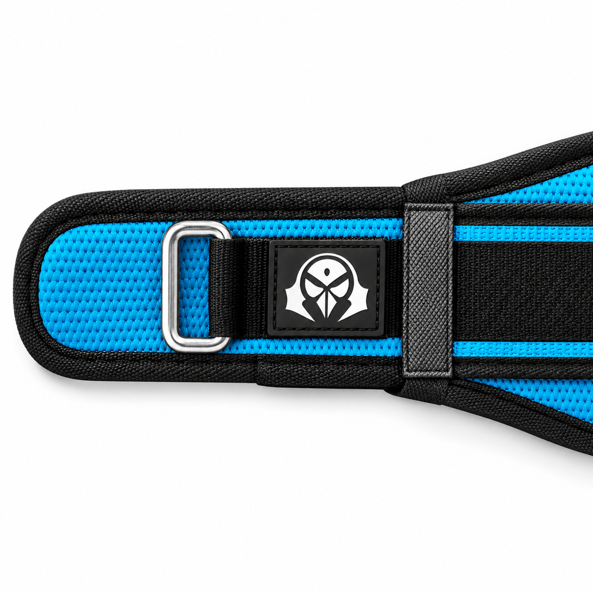 MANUEKLEAR gym weight belt in lagoon blue