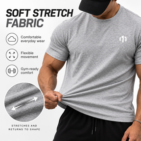 MANUEKLEAR Sweat-Reveal Leopard Gym Tee