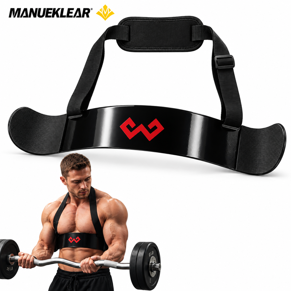 Arm Blaster Bicep Curl Thick Aluminum Adjustable Bodybuilding Bicep Isolator Pink,Barbell Curl Assistant Arm Curl Bar