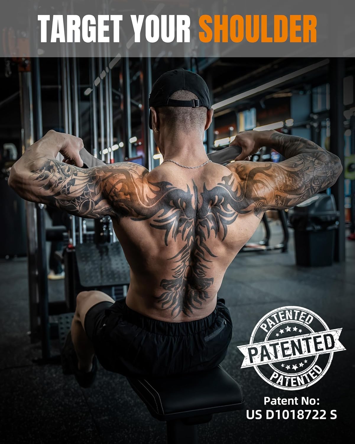 Tricep Rope Cable Attachments for Gym Use