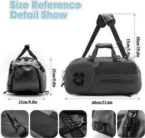 3-In-1 Gym Bag with Shoe Compartment