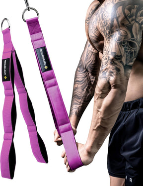 Tricep Rope Cable Attachments for Gym Use