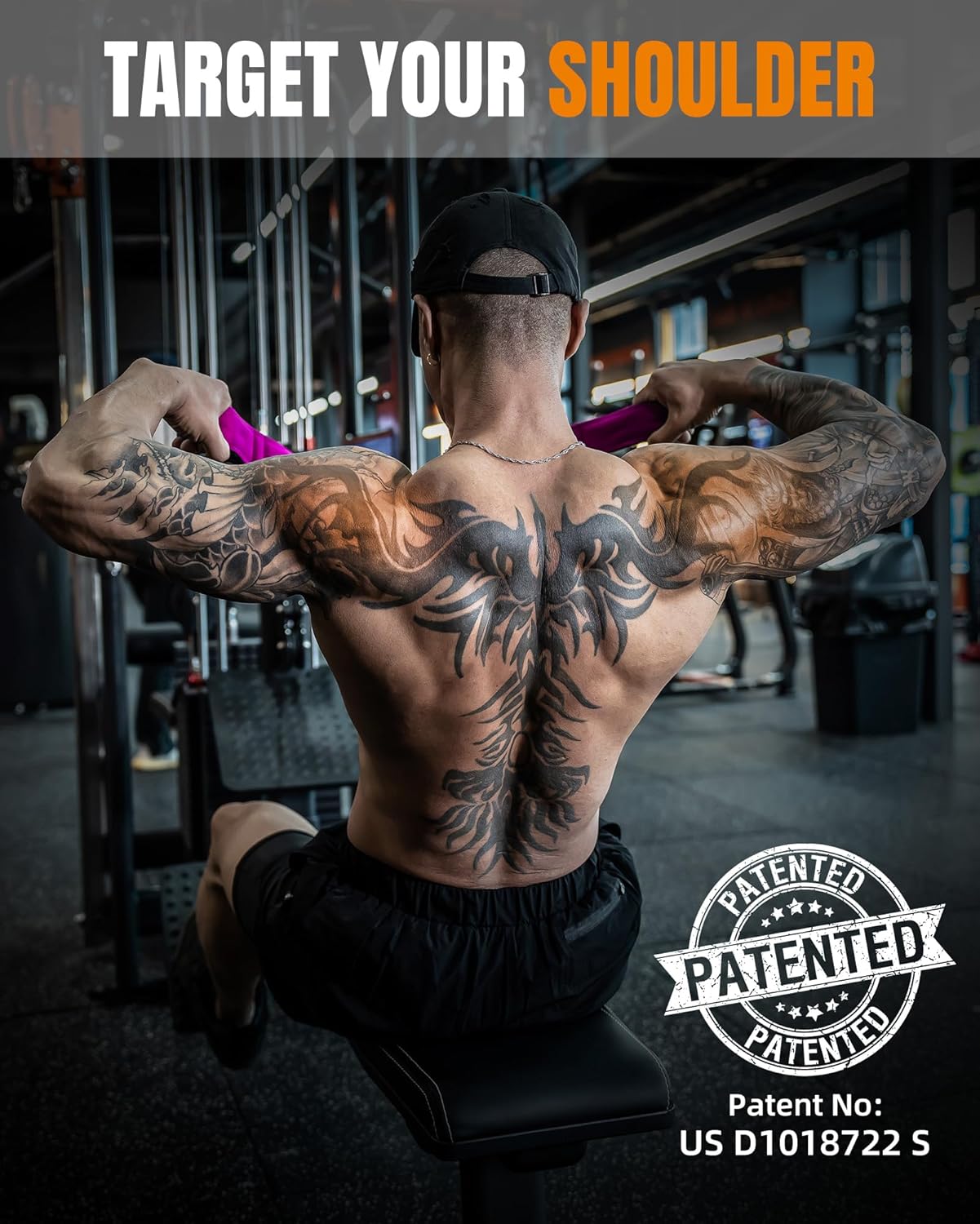 Tricep Rope Cable Attachments for Gym Use