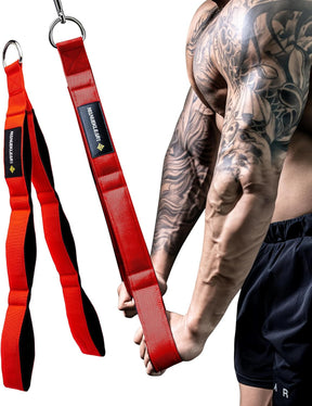 Tricep Rope Cable Attachments for Gym Use