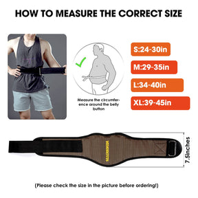 Hot Sale Premium Weightlifting Belt for Men Women - 7.5 Inch