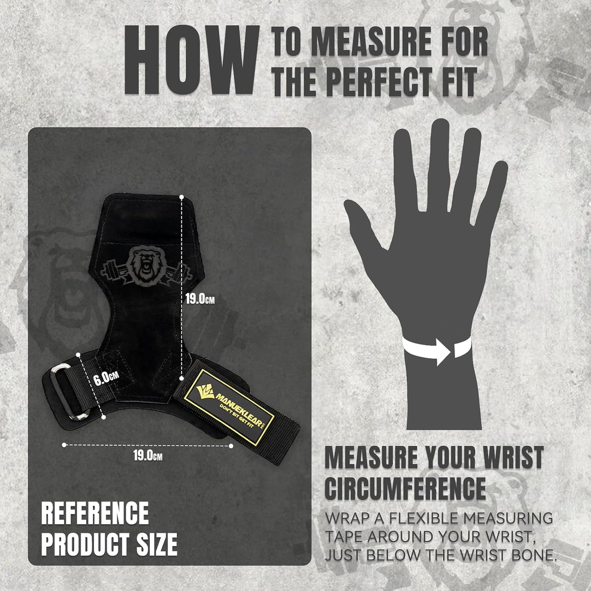 Lifting straps with padded wrist loops in black