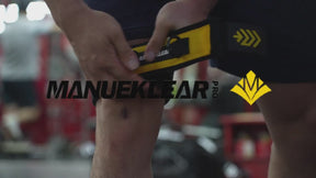 MANUEKLEAR Blood Flow Restriction Leg Straps – Secure & Portable Training Bands