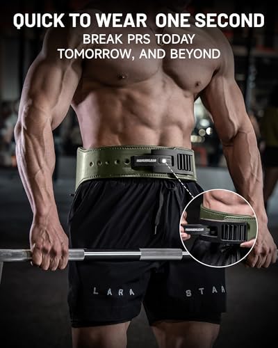 Tapered 10mm lever lifting belt